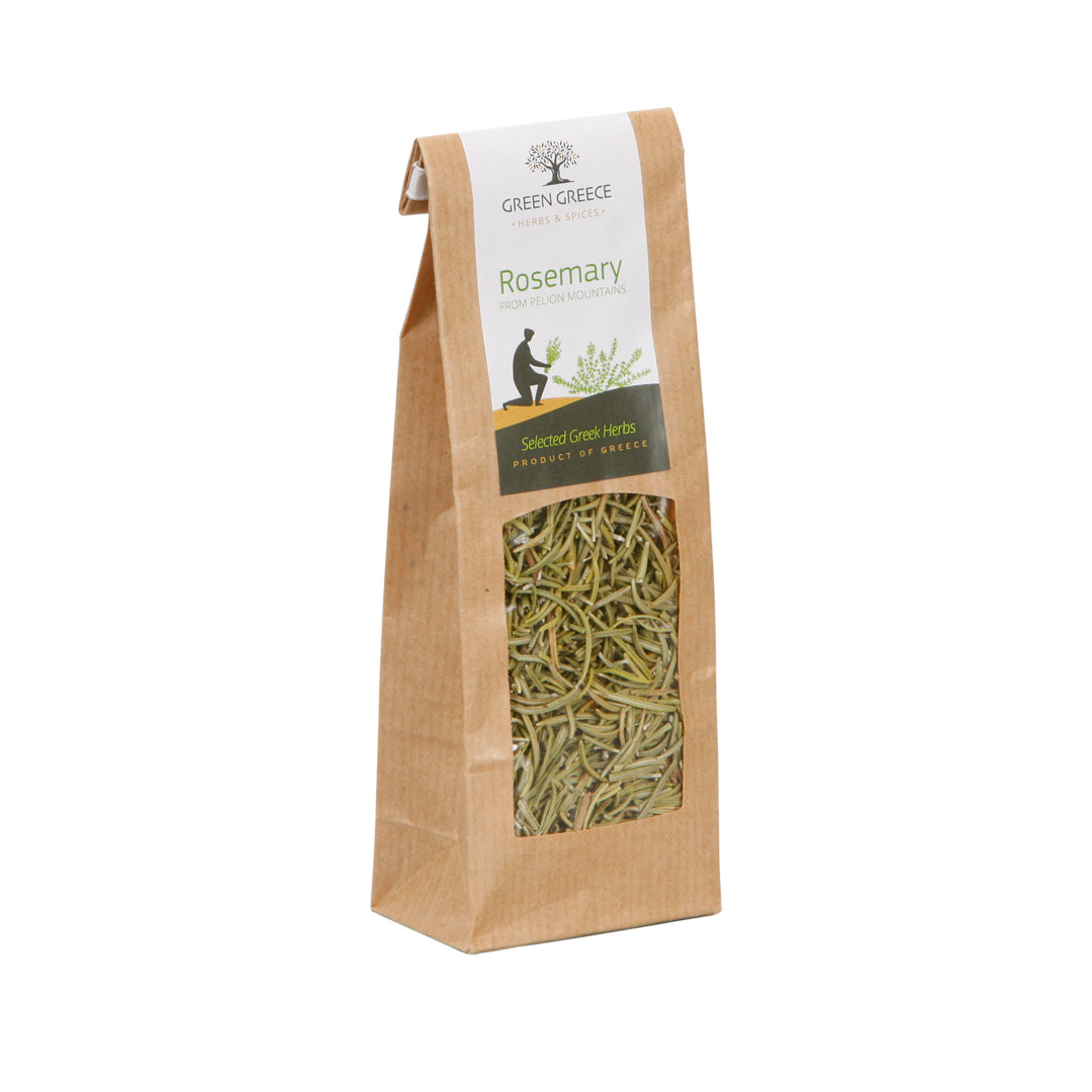GREEN GREECE Rosmarin 35g / Griechischer Rosmarin getrocknet aromtaisch/ohne Zusatzstoffe/von Hand geerntet